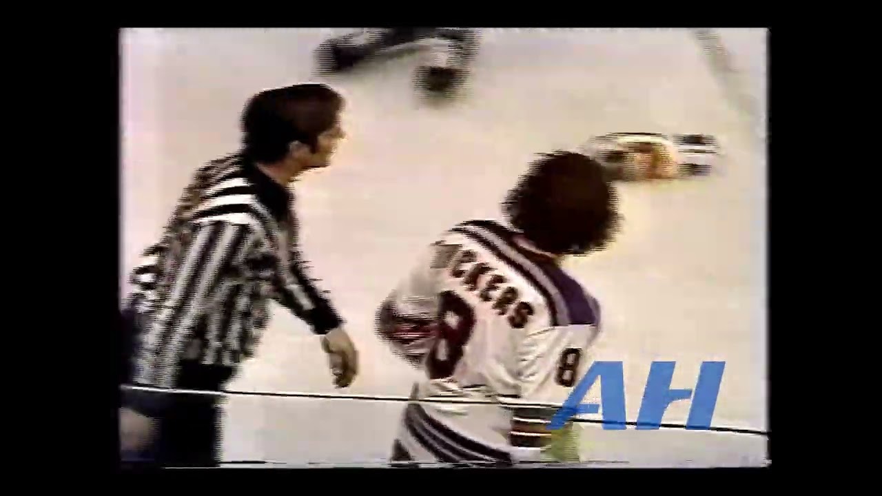 NHL Apr. 25, 1974 New York Rangers v Philadelphia Flyers (R) Steve Vickers v Gary Dornhoefer
