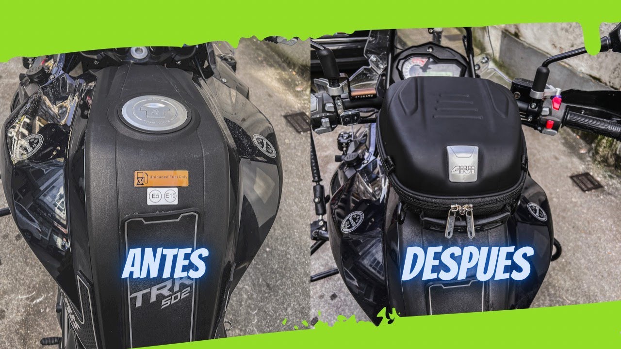 BOLSA DE DEPÓSITO GIVI PARA BENELLI TRK502X 🔥 PASO A PASO DE LA INSTALACIÓN 🔥 BOLSO GIVI PARA TANQUE
