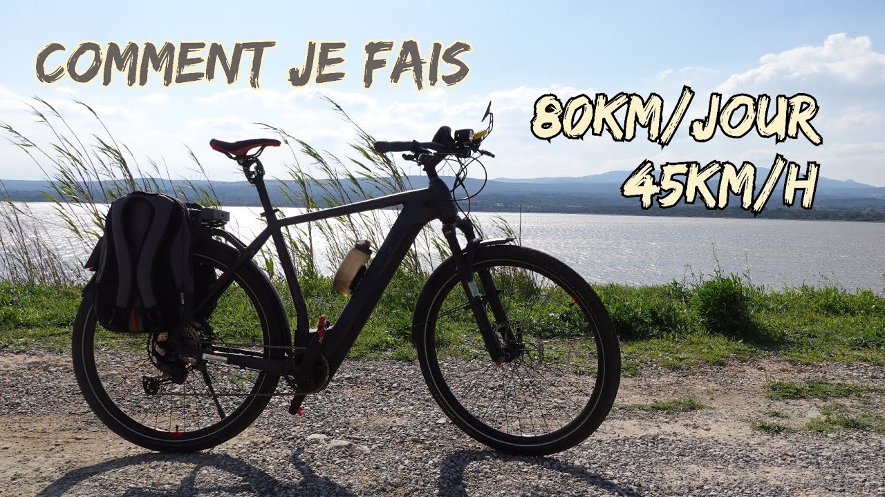 80 KM de vélotaf en speedbike par jour! Comment je fais?