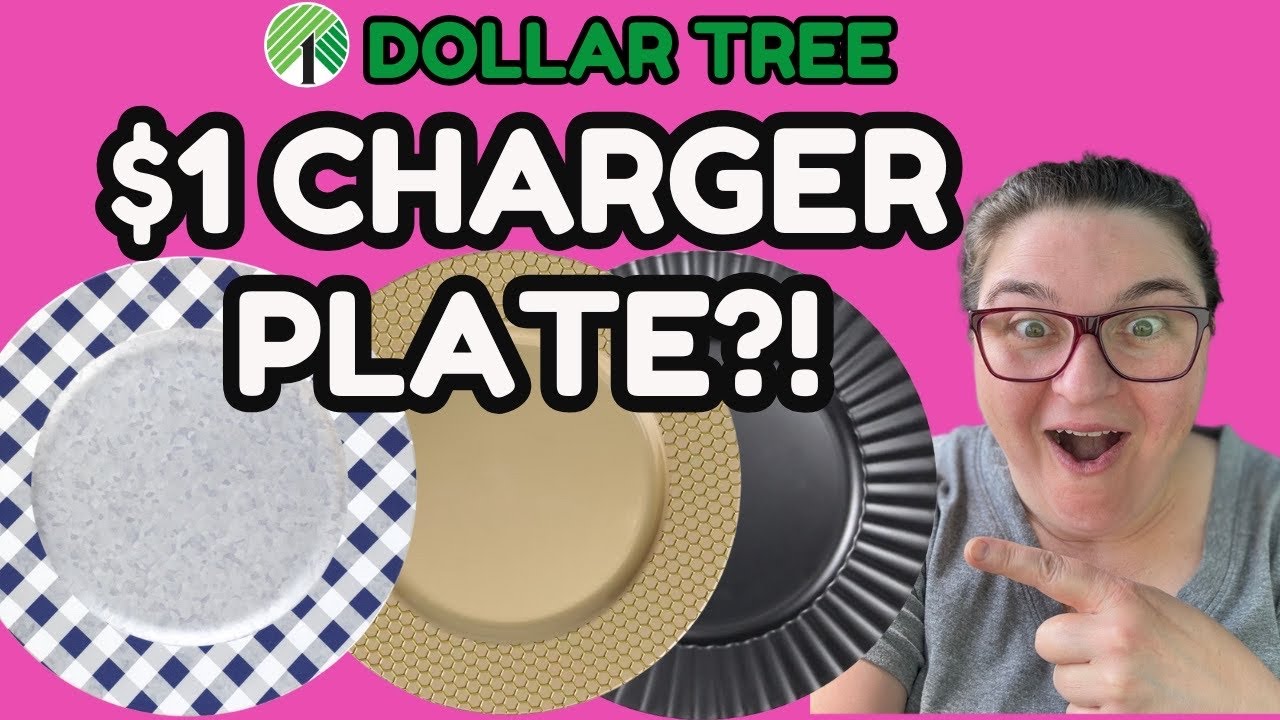 AMAZING Dollar Tree Charger Plate HACKS & DIYS