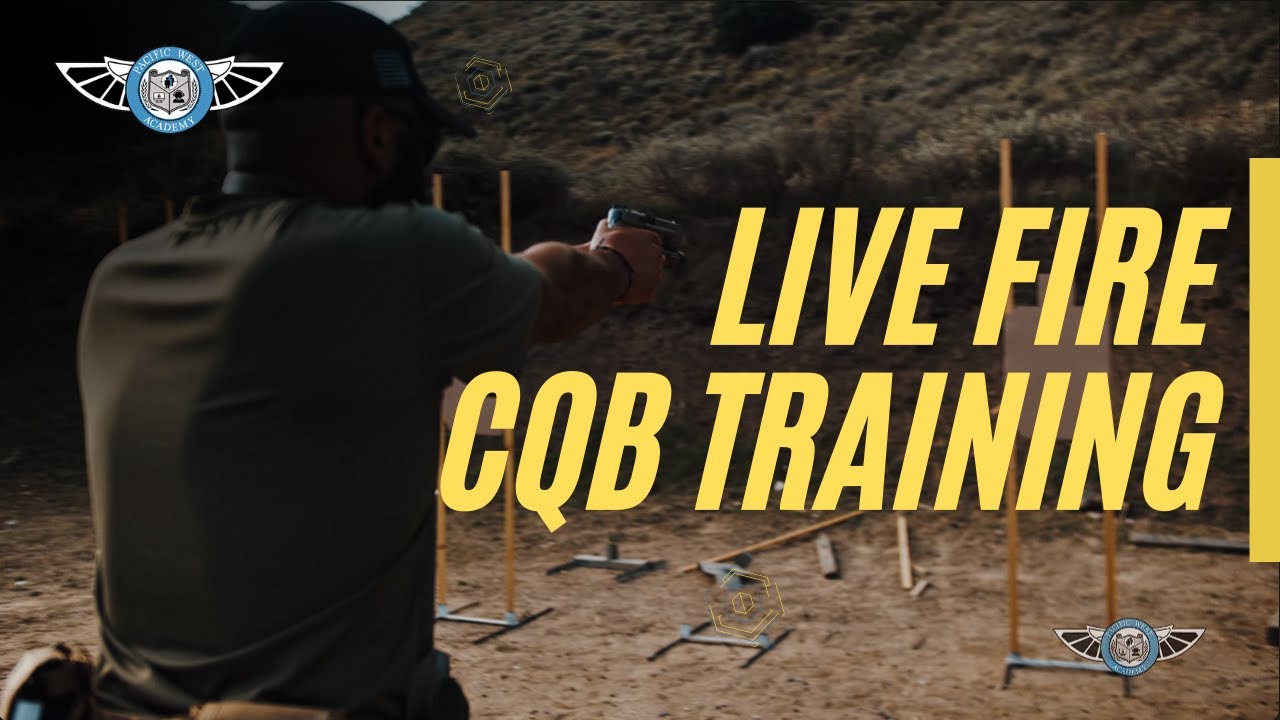 Live Fire CQB Training at Pacific West Academy