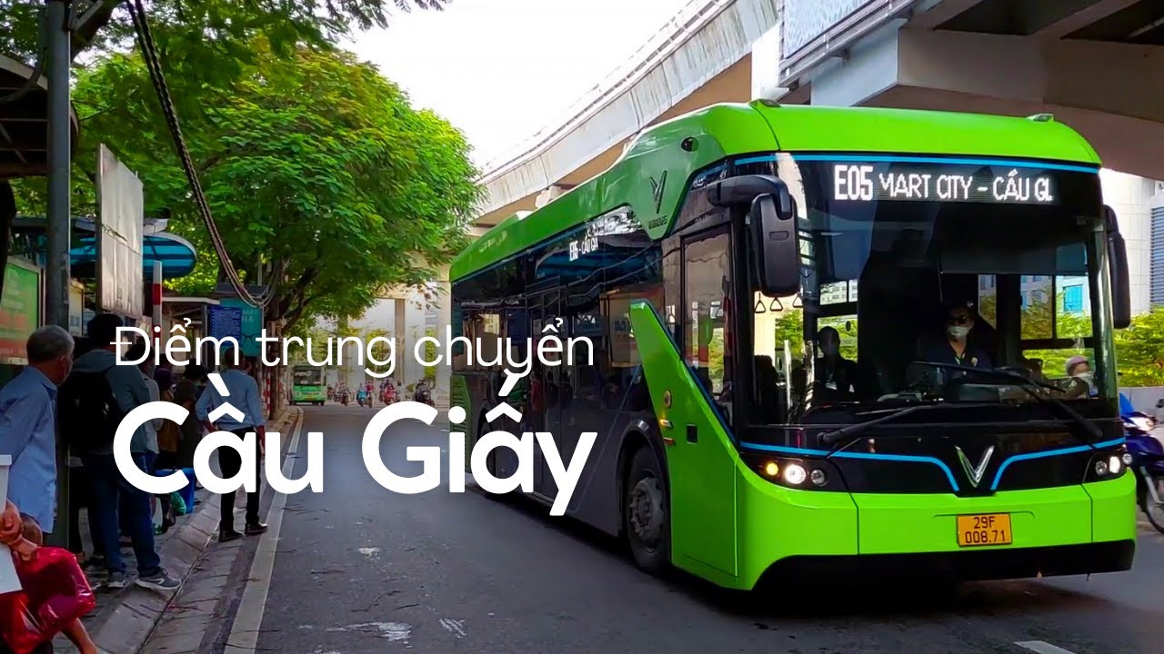 Điểm trung chuyển xe buýt Cầu Giấy - Ga Cầu Giấy - Vườn thú Hà Nội