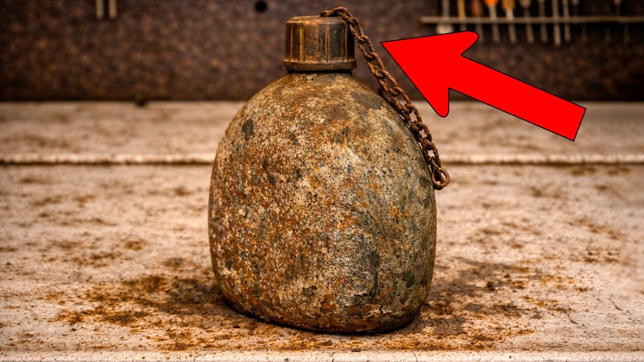 Restored Antique Water Jugs From The Vietnam War! | Legend Restore