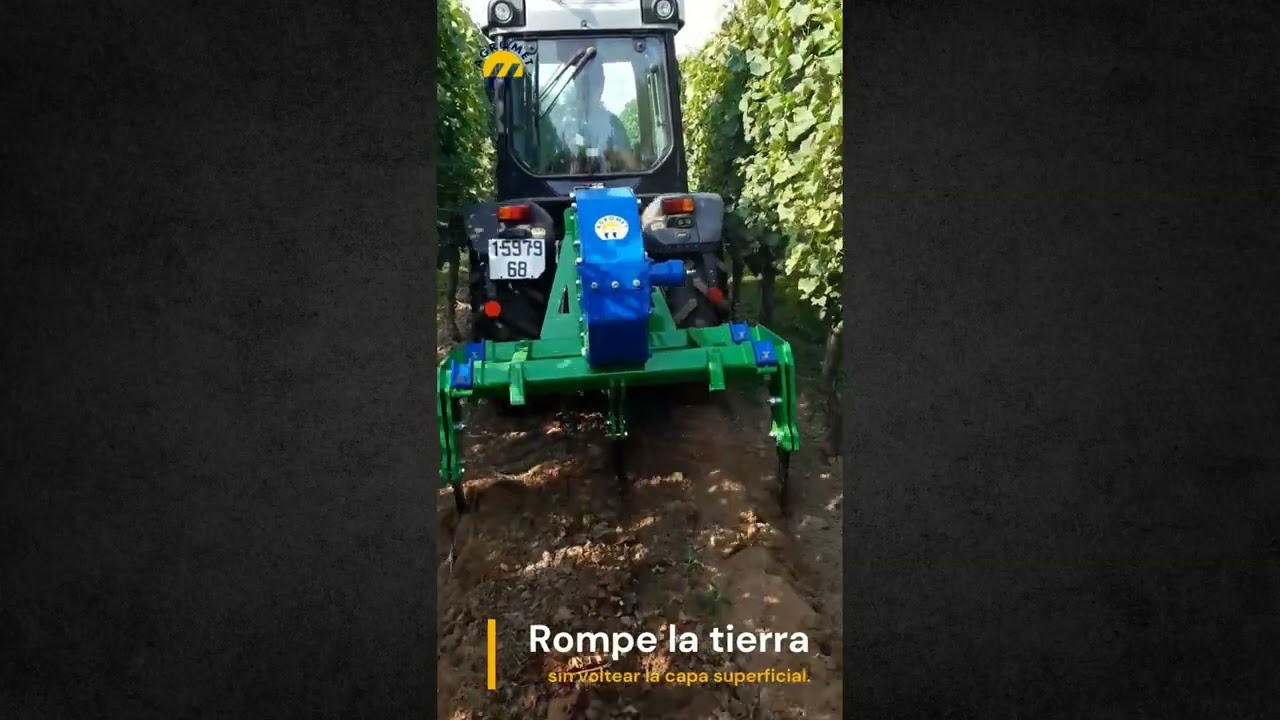 Descompactador Modelo ARLAS con sistema de vibraci&oacute;n / Agromet Ejea / Maquinaria agr&iacute;cola