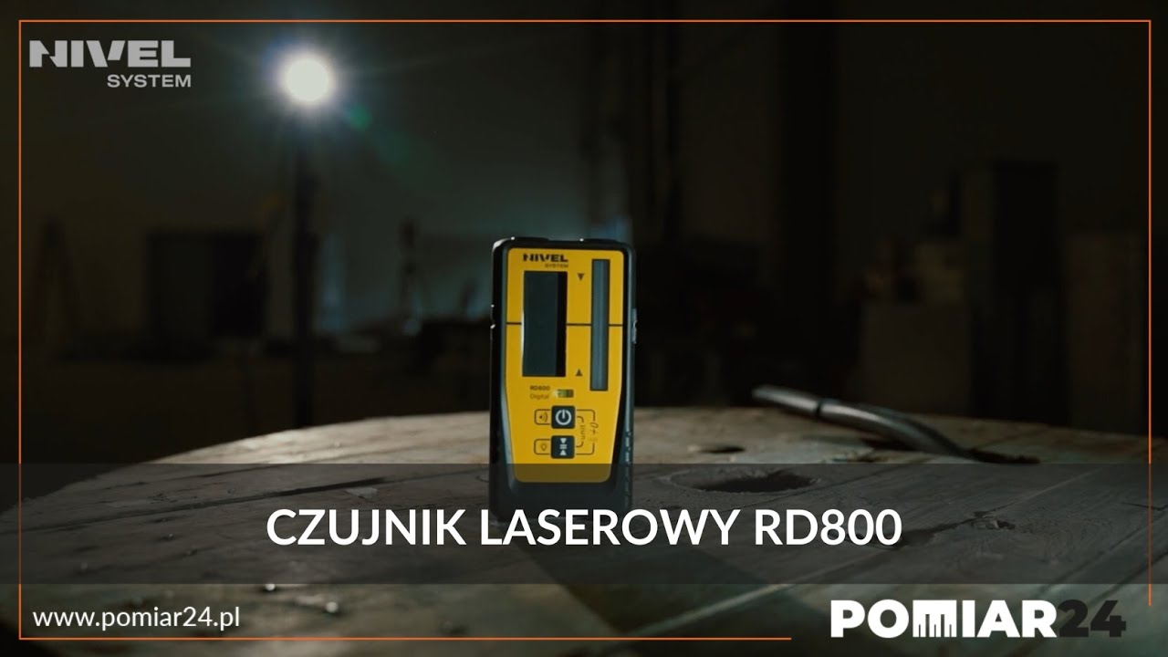 Czujnik laserowy RD800 od Nivel System