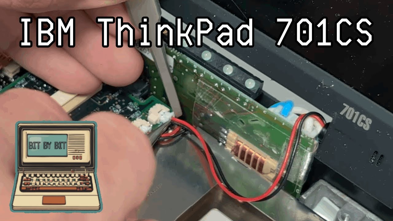 Restoring an IBM Thinkpad 701CS