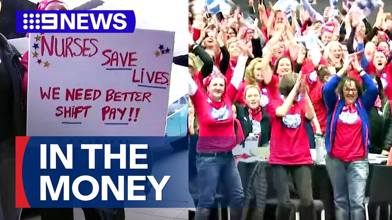 Healthcare workers set for huge pay rise | 9 News Australia