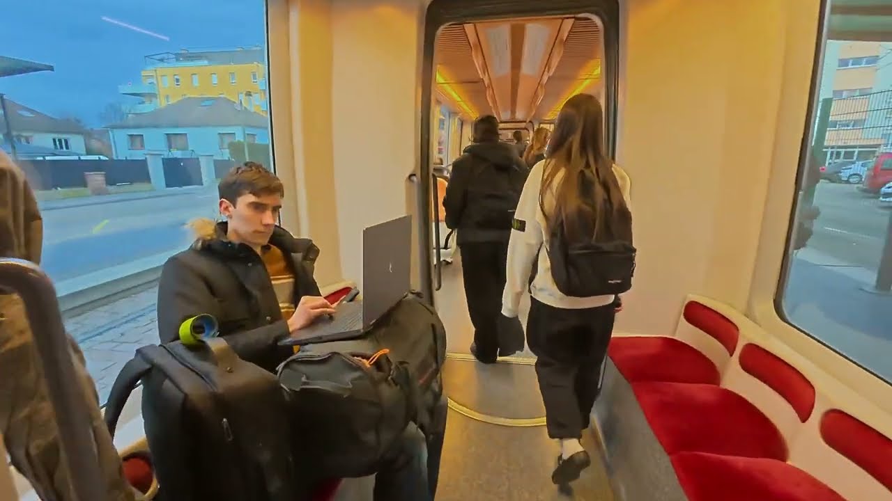 Strasbourg, tramway, subway, train