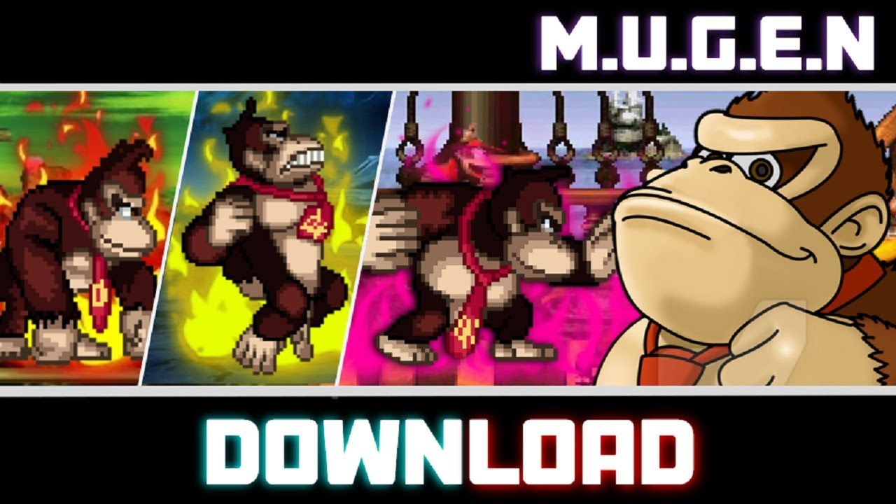 Donkey Kong JUS Edit Inseph - MUGEN JUS CHAR