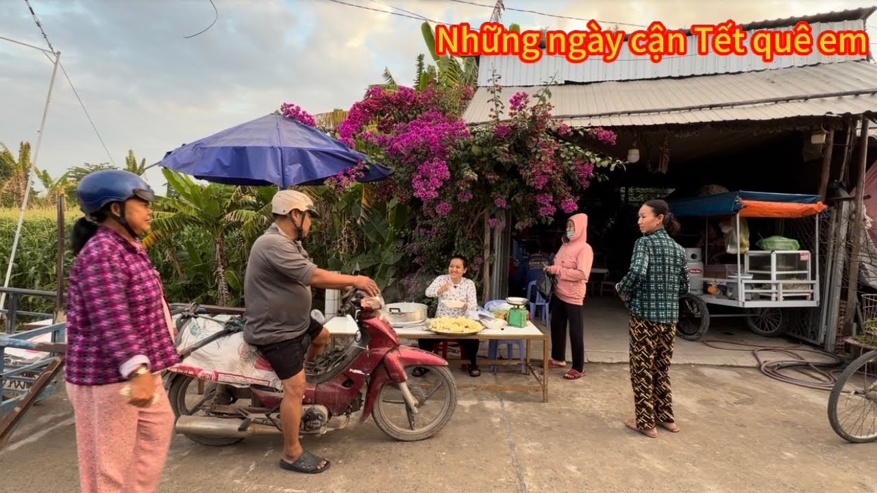 Hai Xóm Giao Lưu Những Ngày Cận Tết Bán Khoai Mì Hấp Đến Vét Mâm Luôn/Tập 84