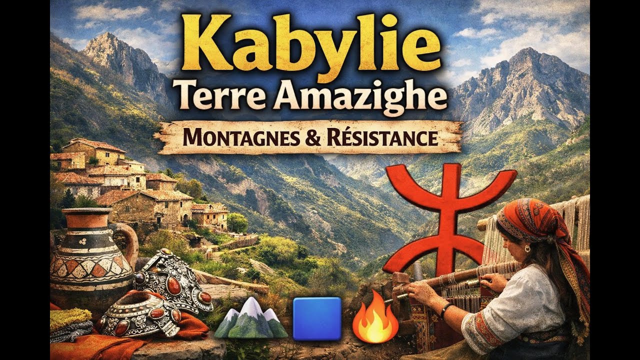 ⛰️ Kabylie : Terre Amazighe, Montagnes de Résistance et Identité Millénaire