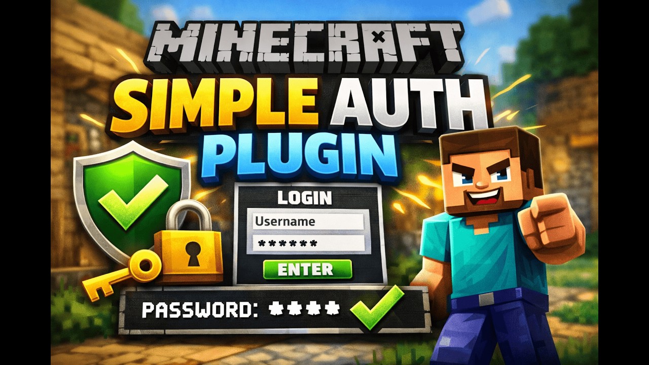 Best Auth Plugin for your Minecraft Server