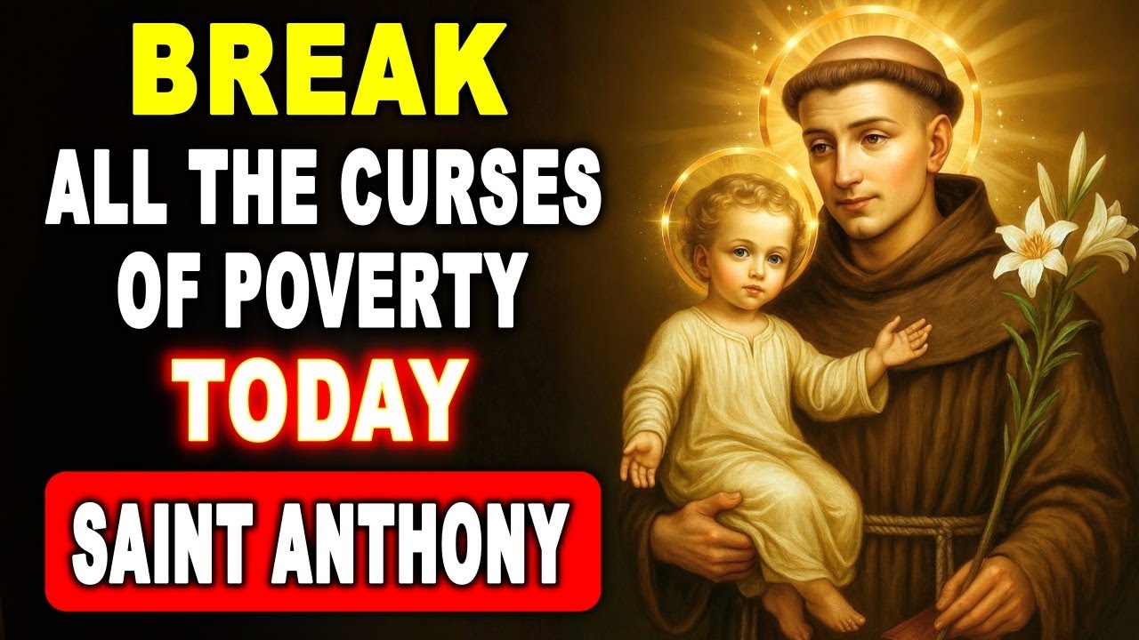 Powerful Prayer to SAINT ANTHONY – Break Poverty and Receive Prosperity Today!
