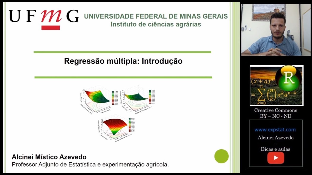 Regressão Multipla: Aula 1 - Introdução