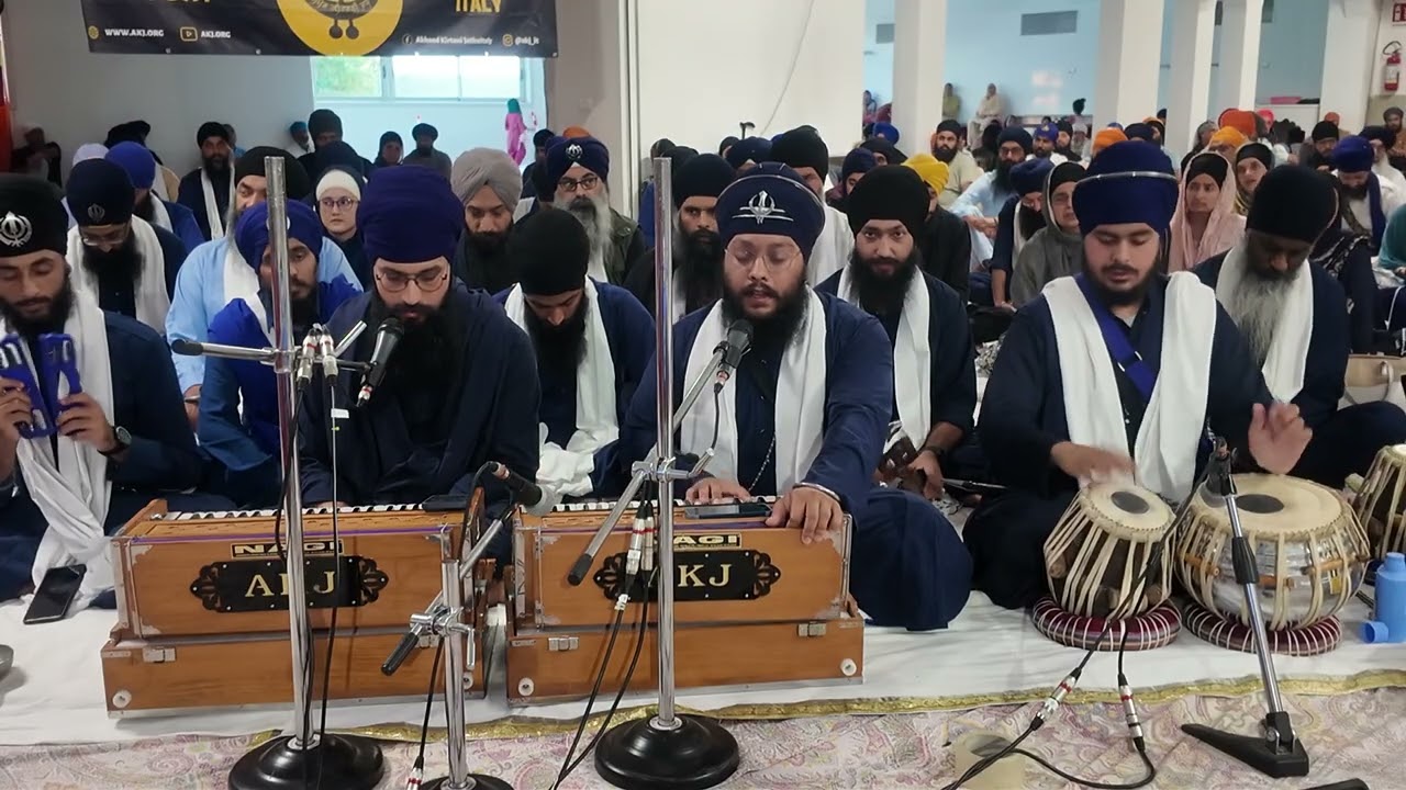 Bhai Rupinder Singh Ji Germany - Annual Akhand Kirtan Smagam Italy 2025 - Raensbaee