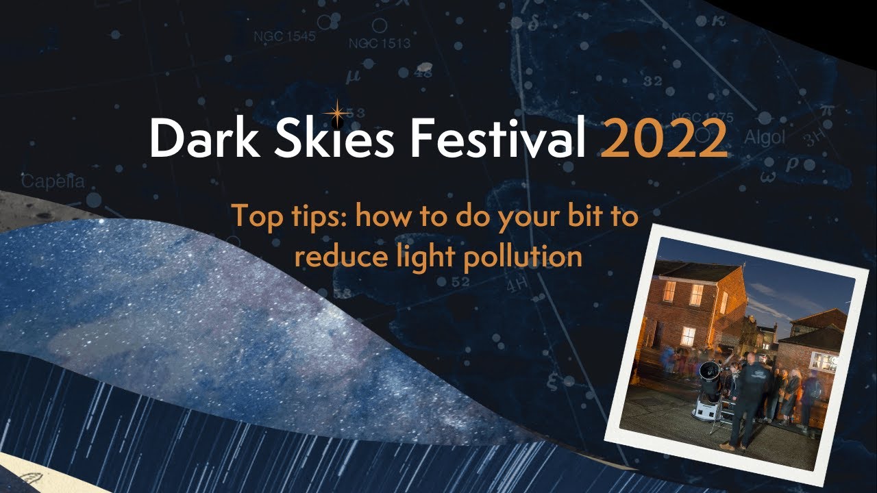 Top tips: how to do your bit to reduce light pollution