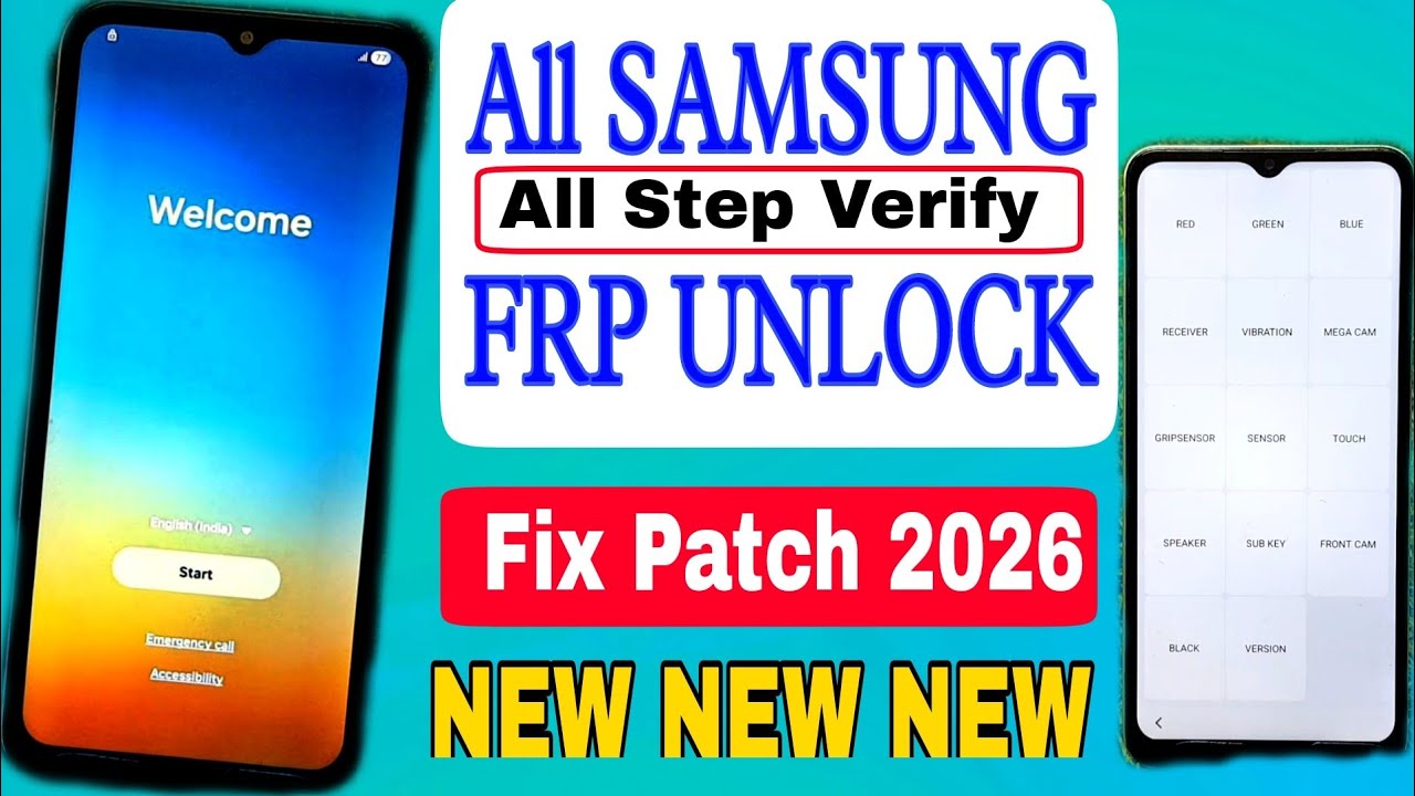 All Samsung FRP Bypass 2026(100% Work) Android 16/15/14 Latest Trick💯% FRP Unlock No Need Tool 2026