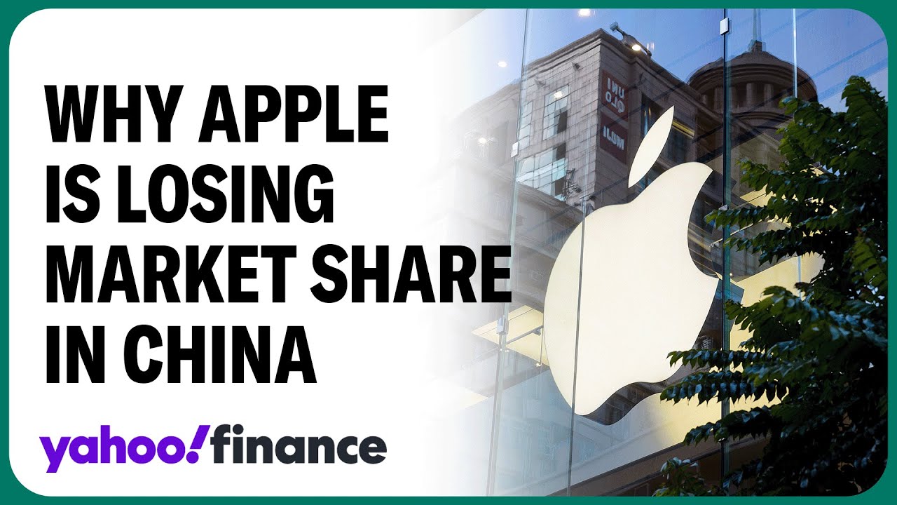 Why Apple is losing market share in China