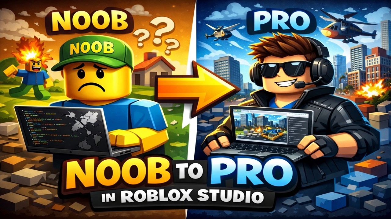 Tutorial The basics of roblox studios   (for starters)