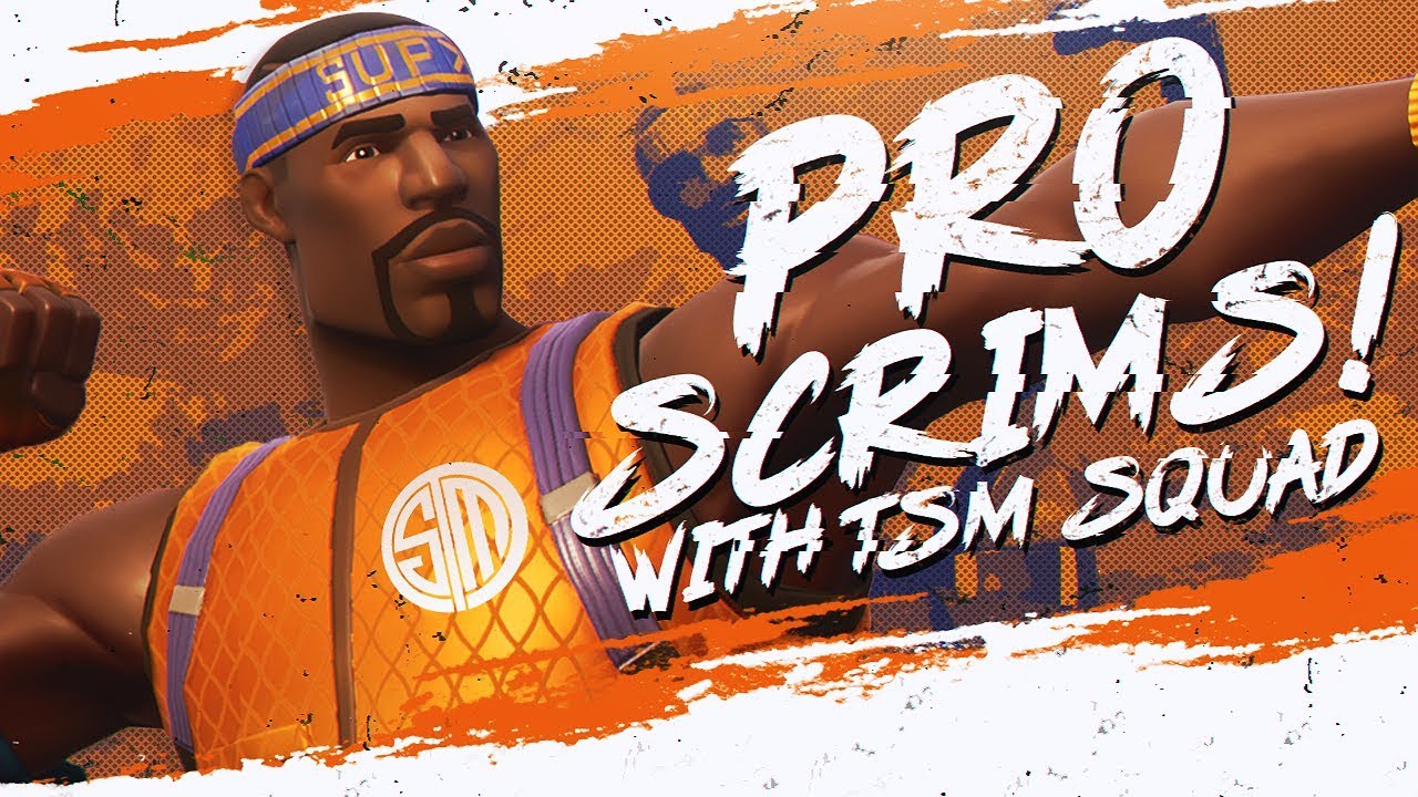 TSM PRO TEAM SCRIMS! WINNING WITH THE SQUAD (Fortnite BR Full Match)