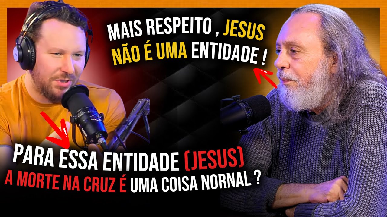 ENTREVISTADOR Chama Jesus De Entidade e Leva Invertida De CAIO FÁBIO 😬🔥🧠✨