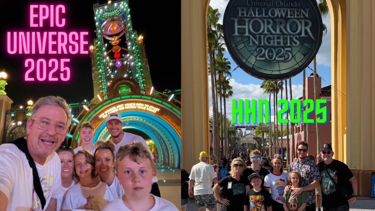 Epic Universe на HHN 2025. Отпуск мечты!