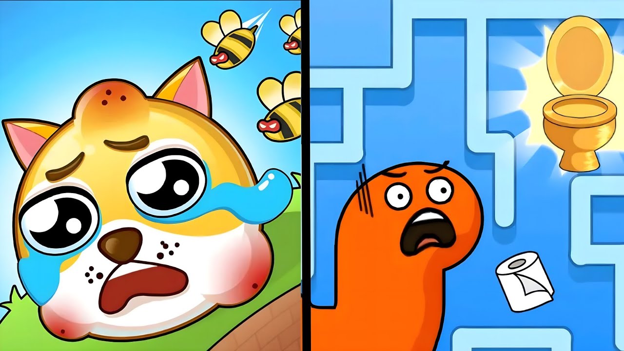 Impossible Thief Puzzle - Can You Beat It?!😱🕵🏿VS Pet Me Maze Gameplay Walkthrough,(iOS Android).