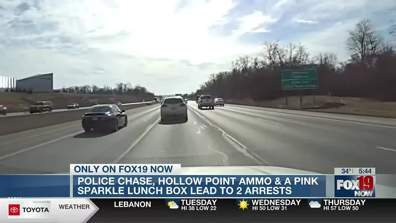 WATCH: Ohio police chase ends in arrests
