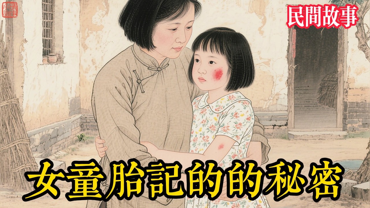 女童天生面帶巴掌大的紅斑被嫌棄，逼瘋寡婦娘！女童指著後山說了一句話，全村跪地磕頭：我們錯了！#民间故事 #故事頻道 #听书 #民間故事 #有聲書 #說書 #睡前故事 #情感