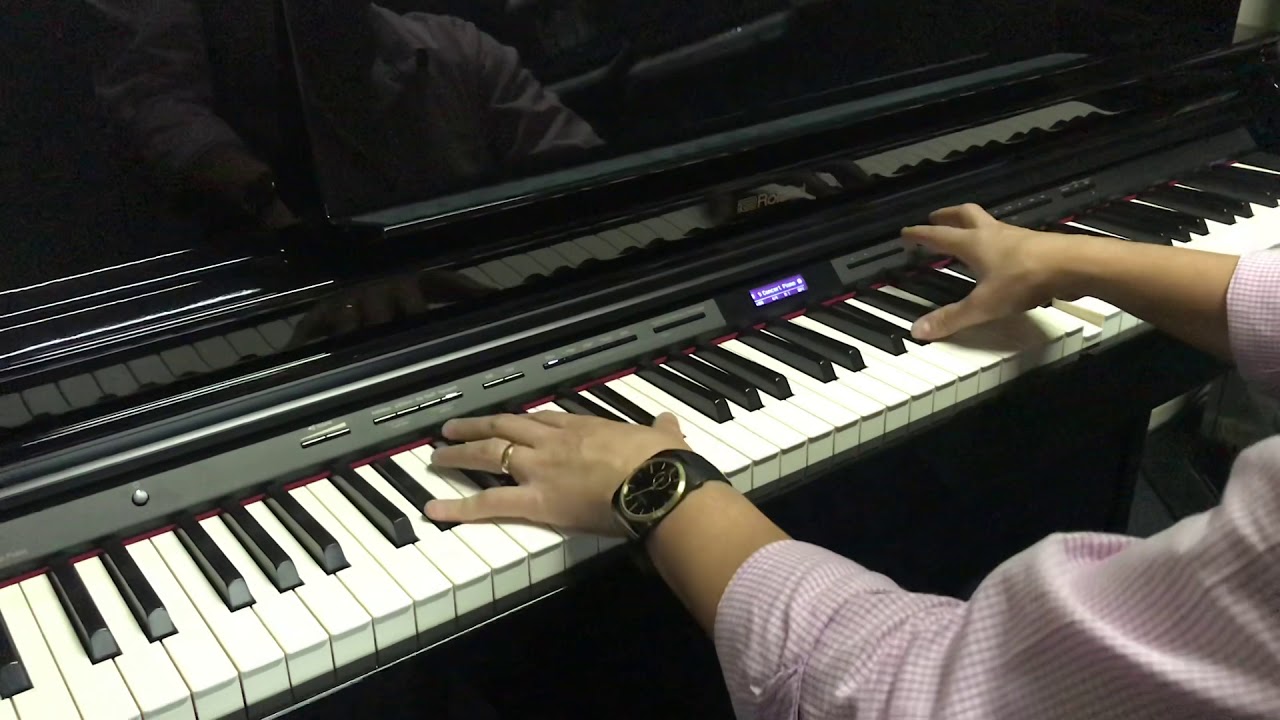 Hino - 58 “Sou crente em Jesus” | Piano Digital Roland LX-7| Thiago Peres