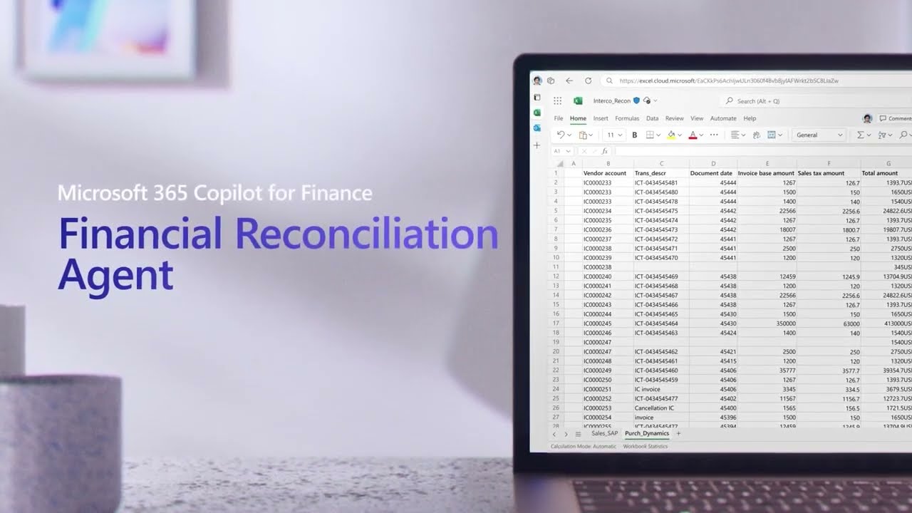 Transforming Financial Reconciliation with Microsoft 365 Copilot (Financial Reconciliation Agent)