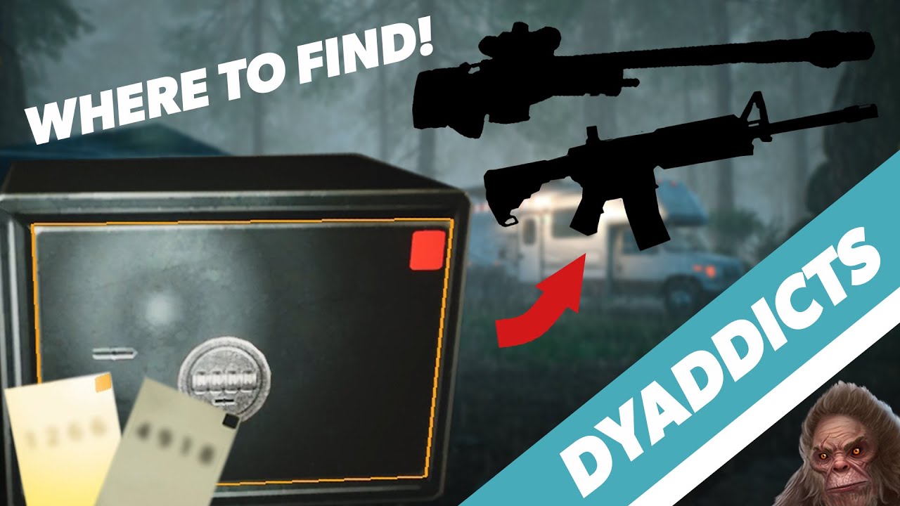 BIGFOOT 4.0 - All Safe and Code locations explained. (Secret weapons) - Tutorial/Guide