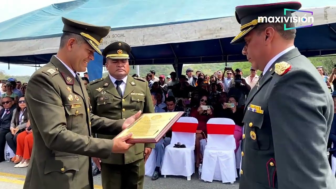 EJÉRCITO DE ECUADOR REALIZA SALUDO PROTOCOLAR POR LOS 204 AÑOS DE INDEPENDENCIA DE PERÚ