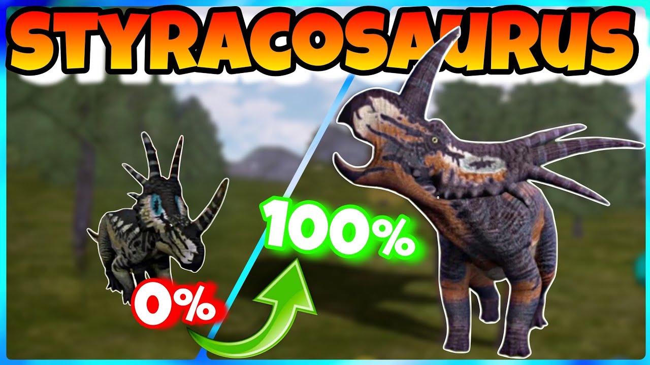 Qué tan difícil es crecer con STYRACOSAURUS | TCI | the cursed isle