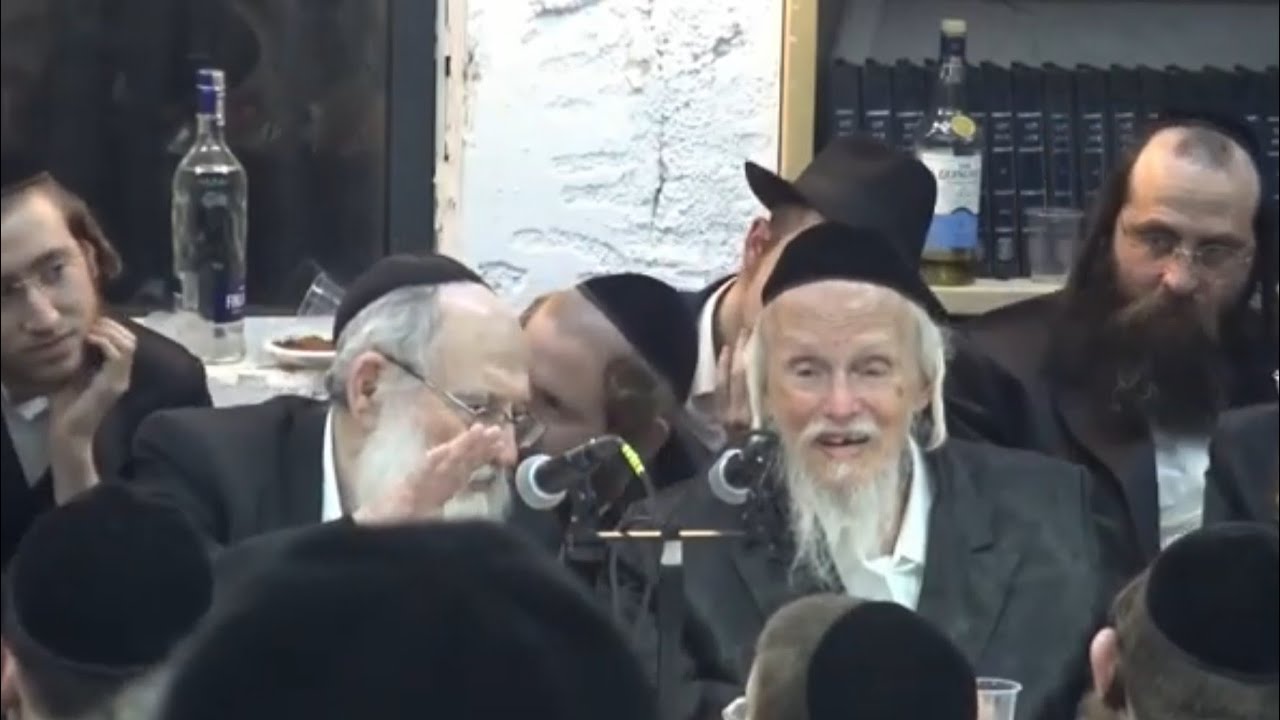 התוועדות פורים קטן הרב זלמן גופין הרב חיים שלום דייטש מעייני ישראל ירושלים תשפ