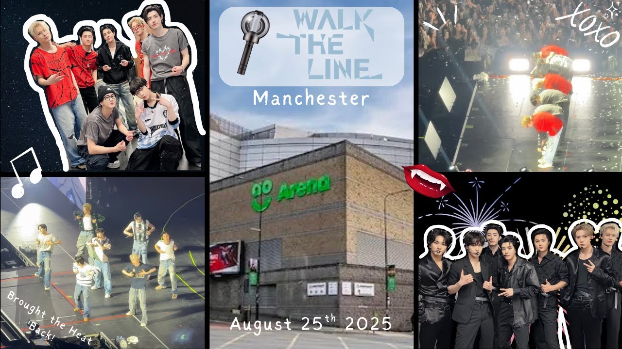 Enhypen Walk The Line Tour - Manchester August 25th 2025