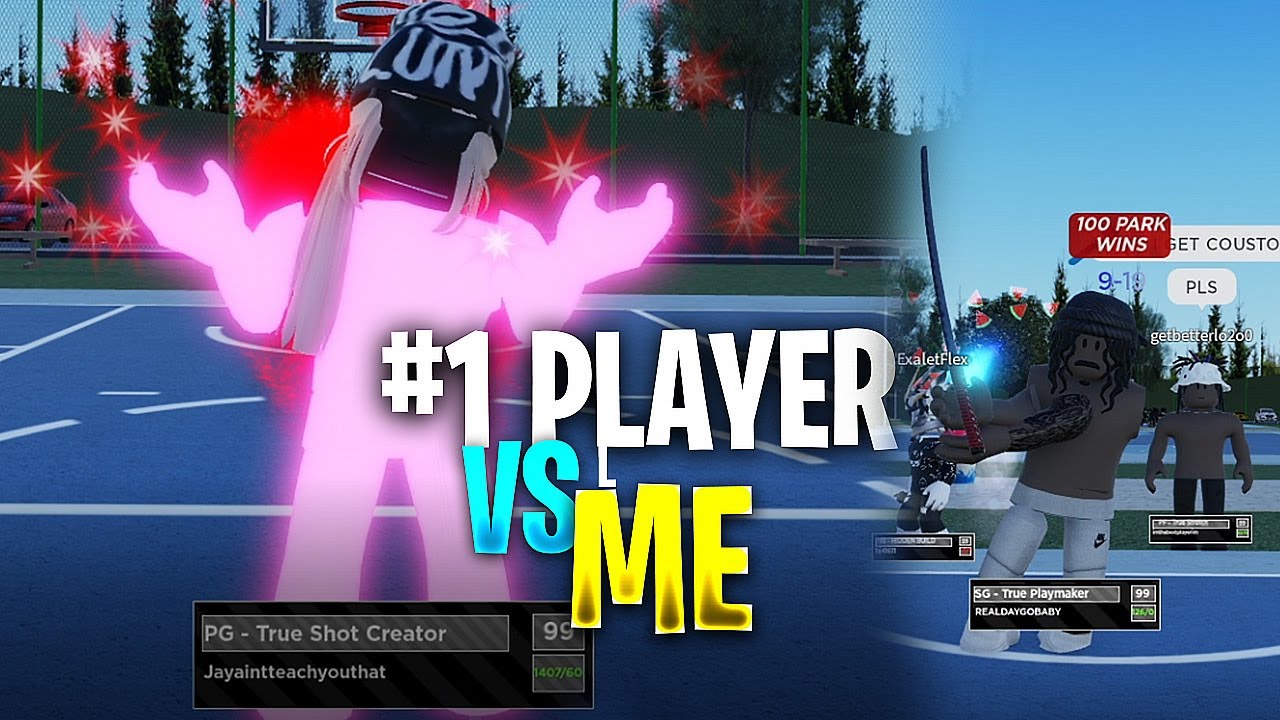 I Vs'd The #1 PLAYER ON My New Roblox BASKETBALL GAME...He has 1000+ WINS