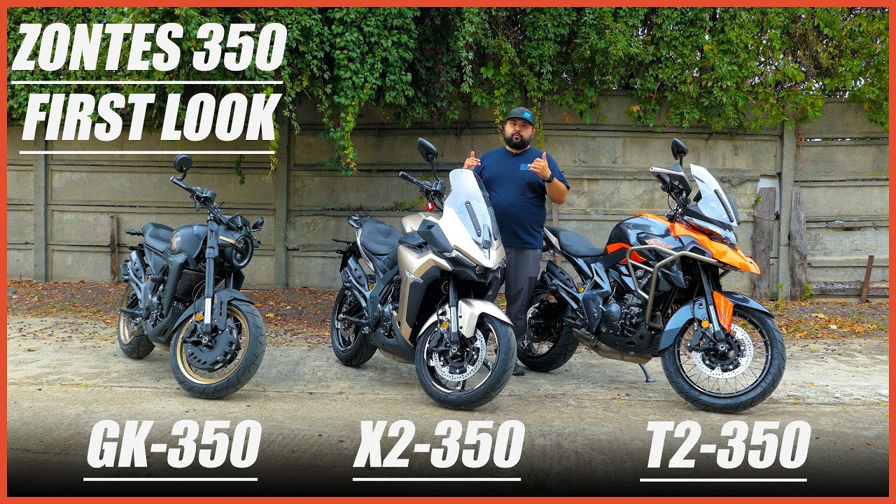 Zontes 350 Series - GK 350 - X2 350 - T2 350 - First look