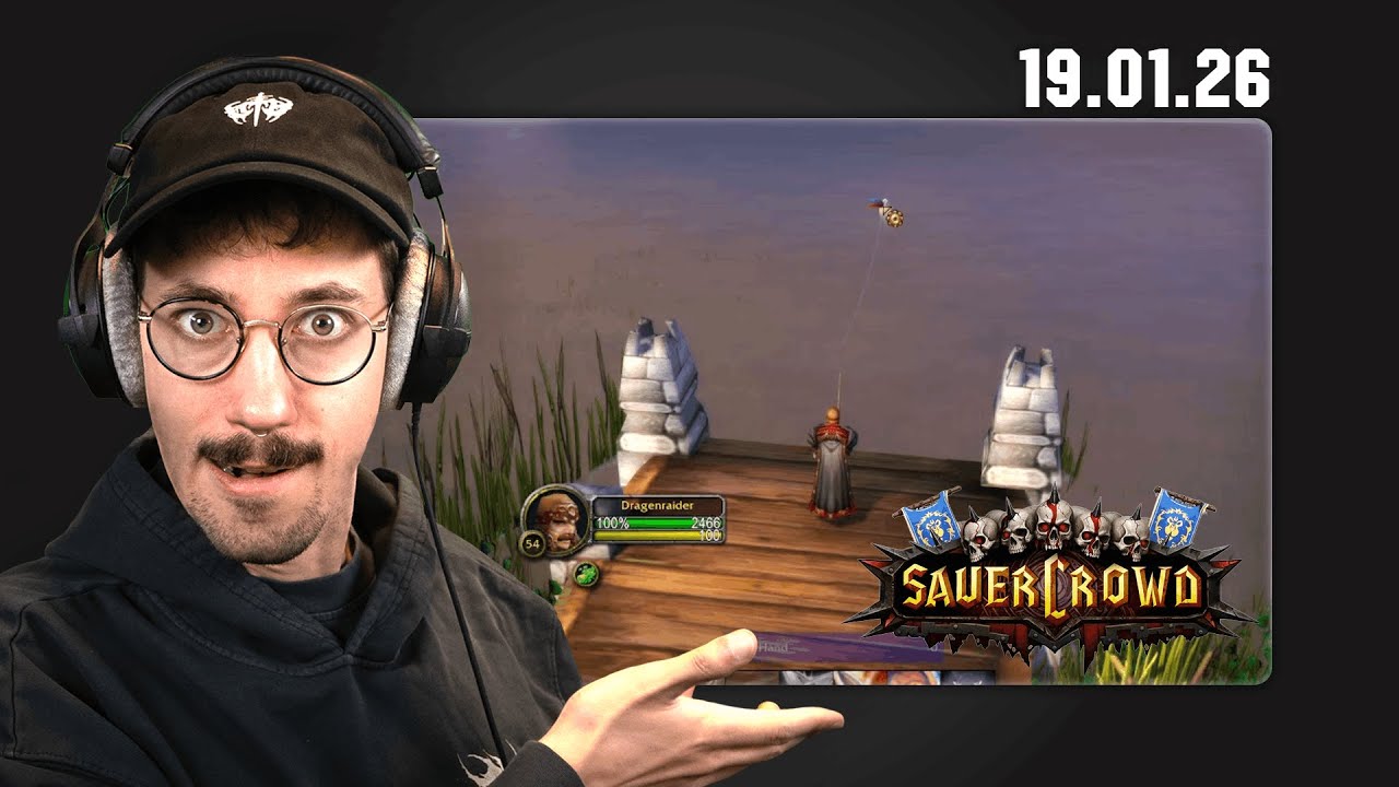 SAUERCROWD WOW HARDCORE! (Tag 12) | Stream vom 19.01.26