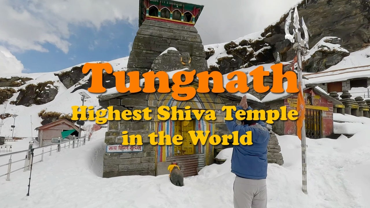Tungnath Temple | Chopta | Highest Shiva Temple in the world | 4K