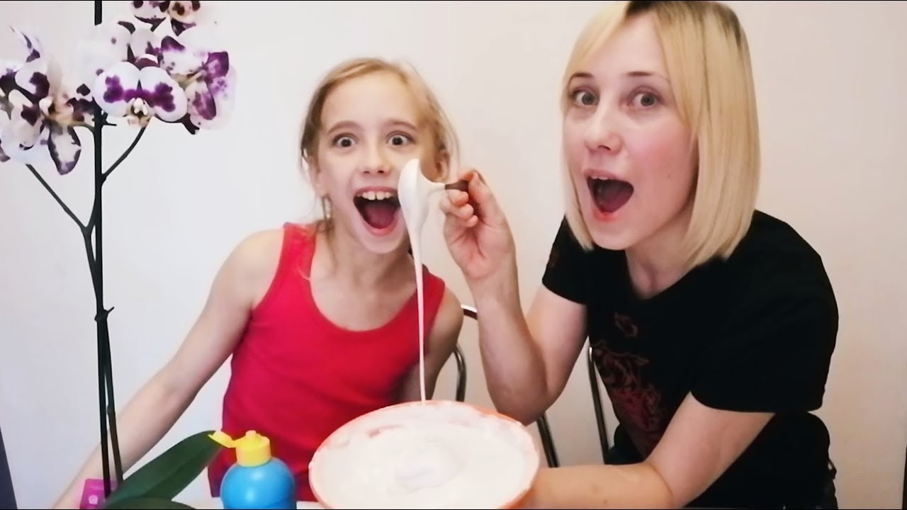 ДЕЛАЕМ СЛАЙМ ВПЕРВЫЕ!