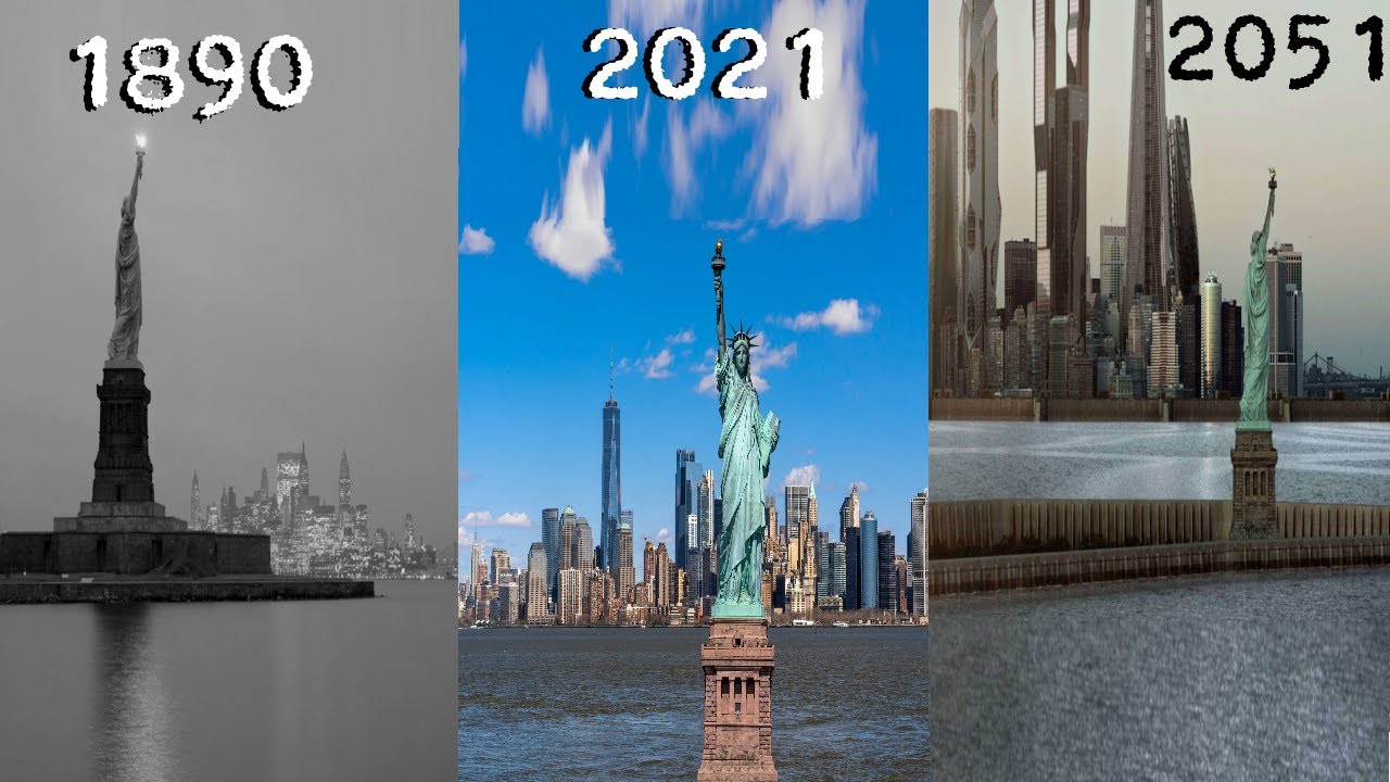 Evolution of New York City (NY) 1890 - 2025