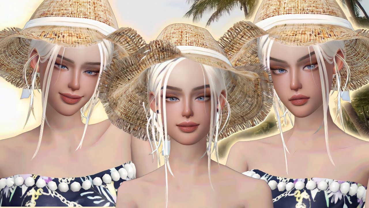 ZEPETO FACE TUTORIAL GIRL || PRETTY GIRL || DARK SKIN LOOK