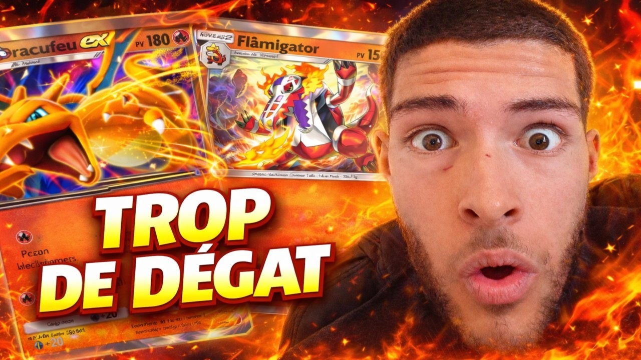 🔥 TROP DE DÉGÂTS ! Ce deck FEU est complètement CASSÉ 🔥 | Pokémon Pocket Test de Deck