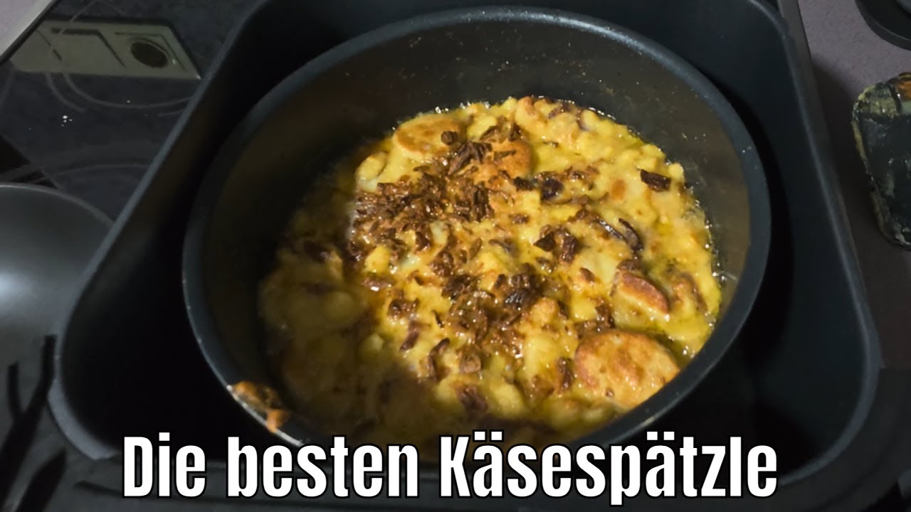 Die besten Käsespätzle!! Schau zu, ich zeige dir wie man diese macht