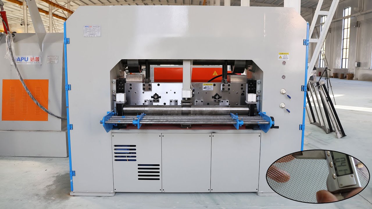 G35T Expanded Metal Production Line sold to Mexico | DAPU Machinery