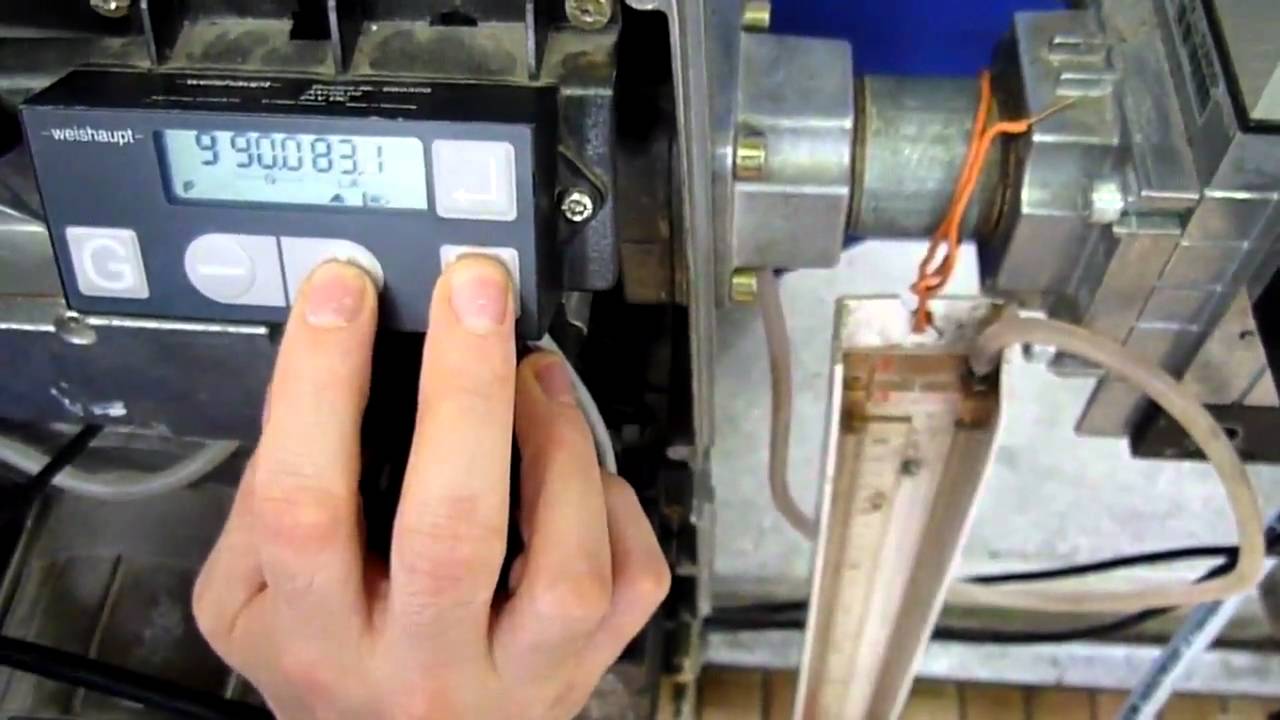 Chaud84-Brûleur gaz WG30N-Réglage partie 04