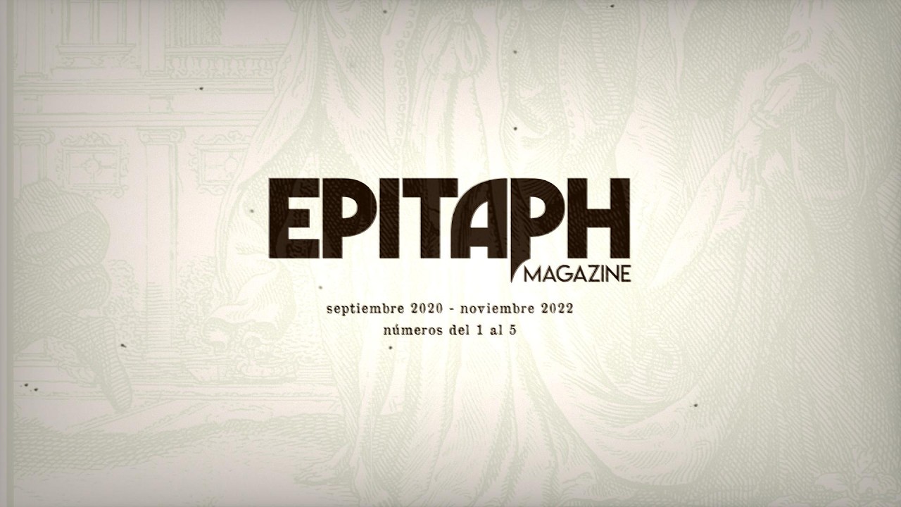 Epitaph Magazine - septiembre 2020 - Noviembre 2022