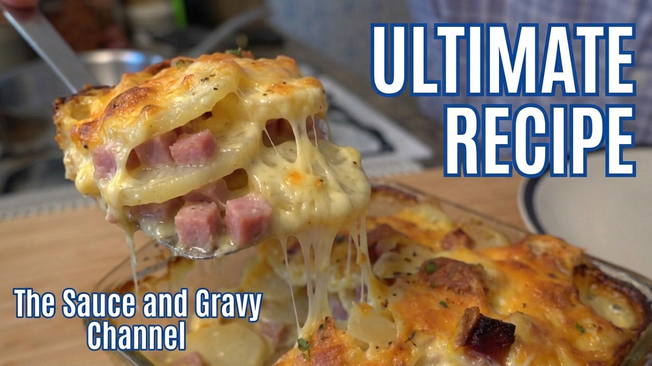 Scalloped Potatoes with Ham – Perfect Side Dish Recipe - How to Make Scalloped Potatoes with Ham