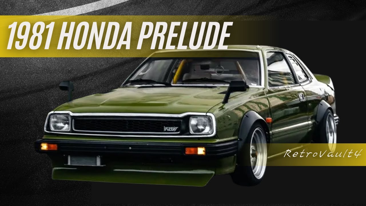 Обзор Honda Prelude первого поколения 1981 года | В центре внимания — классическое японское купе
